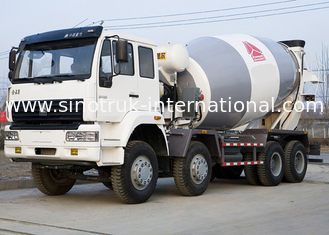 Durable Industrial Concrete Mixer Vehicle 8×4 High Running Efficiency