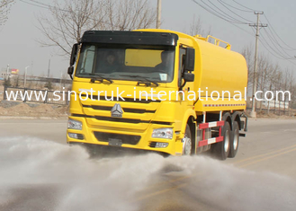 Internal Anti - Corrosion Water Tank Truck , Water Transport Trucks 21-25CBM
