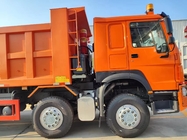 400 л.с. Оранжевый грузовик RHD 6×4 10 колес Высокая лошадиная мощность
