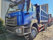 Полный приводНизкое потребление топлива 380 л.с. Синий HOWO Типпер грузовик RHD 6×6 10 колес
