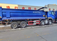 RHD 8×4 12 колес ZZ3317V3847B1R Высокая лошадиная мощность Низкое потребление топлива 380 л.с. Синий грузовик HOWO Tipper