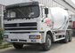 Mobile Semi Cement Mixing Equipment Concrete Mixer Truck 10CBM 290HP