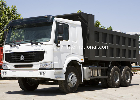 Колеса тележки сброса SINOTRUK Tipper HOWO 10 могут нагрузить песок 25-40tons или камни