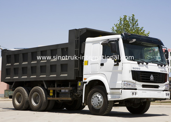 Колеса тележки сброса SINOTRUK Tipper HOWO 10 могут нагрузить песок 25-40tons или камни