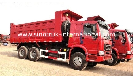 Тележка сброса 290HP SINOTRUK HOWO 10Wheels LHD 25-40tons 10-25CBM ZZ3257M2947A