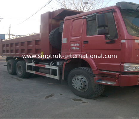 Тележка сброса 290HP SINOTRUK HOWO 10Wheels LHD 25-40tons 10-25CBM ZZ3257M2947A