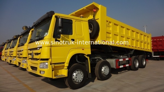 Тележка сброса 371HP Tipper SINOTRUK HOWO 8X4 LHD 31tons 20-30CBM ZZ3317N3867W
