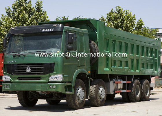 Тележка сброса 371HP Tipper SINOTRUK HOWO 8X4 LHD 31tons 20-30CBM ZZ3317N3867W