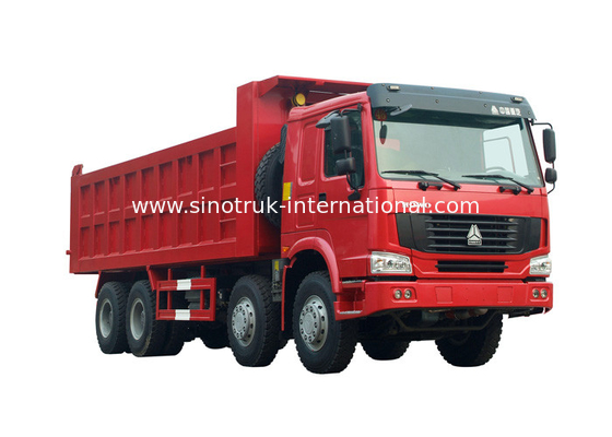 Тележка сброса 371HP Tipper SINOTRUK HOWO 8X4 LHD 31tons 20-30CBM ZZ3317N3567W
