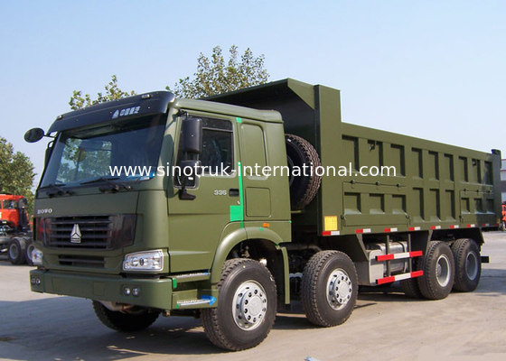 Тележка сброса 371HP SINOTRUK HOWO 12wheels LHD 31tons 20-30CBM ZZ3317N3267W