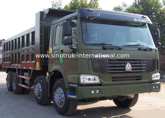 Тележка сброса 371HP SINOTRUK HOWO 12wheels LHD 31tons 20-30CBM ZZ3317N3267W