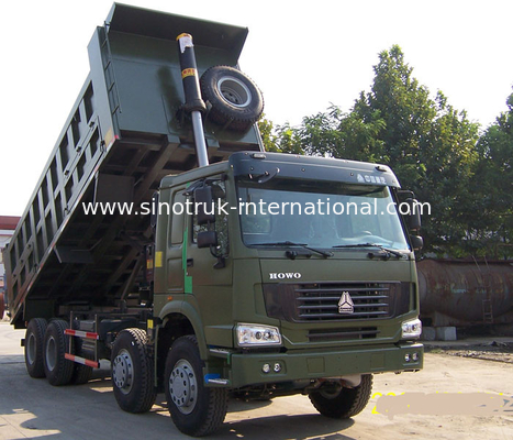 Тележка сброса 371HP SINOTRUK HOWO 12wheels LHD 31tons 20-30CBM ZZ3317N3267W