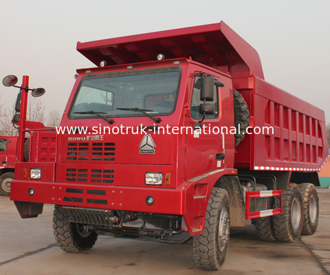Тележка сброса SINOTRUK Tipper HOWO 70 минируя LHD 6X4 371HP 70tons ZZ5707S3840AJ