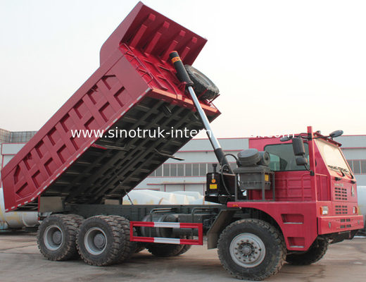 Тележка сброса SINOTRUK Tipper HOWO 70 минируя LHD 6X4 371HP 70tons ZZ5707S3840AJ