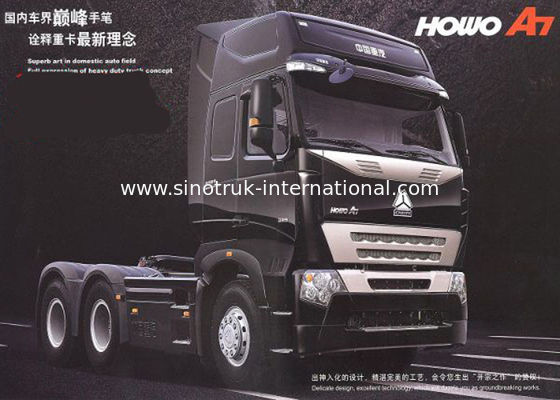 Трактор головки трейлера A7 SINOTRUK HOWO Semi с кондиционером воздуха