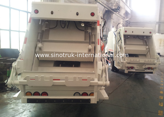 тележка удаления хлама еды Compactor 12CBM с низким расходом топлива