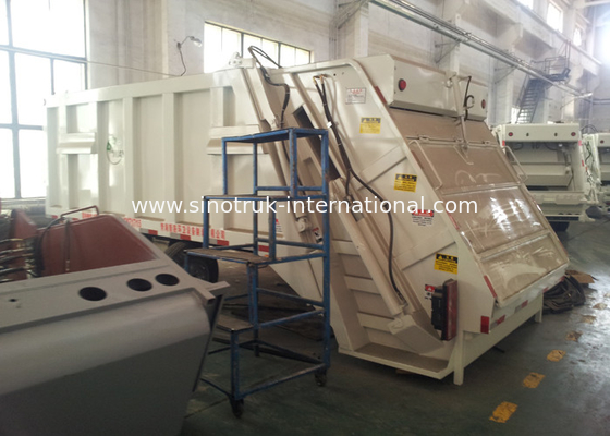тележка удаления хлама еды Compactor 12CBM с низким расходом топлива