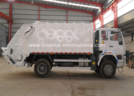 тележка удаления хлама еды Compactor 12CBM с низким расходом топлива
