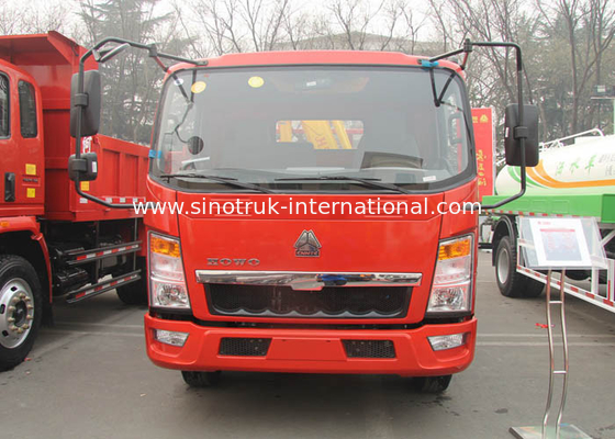 Тележка LHD 4X2 установила тонну SINOTRUK ZZ1127G4215C1 крана 3,2 заграждения