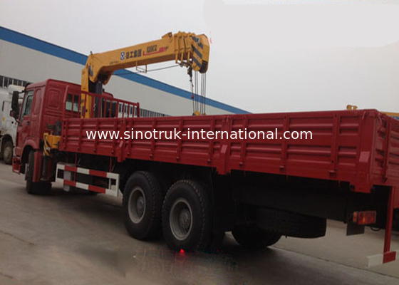 Тележка SINOTRUK установила оборудование кранов 12 тонны XCMG для поднимать 6X4 290HP