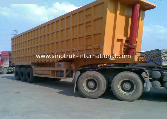 Сверхмощные Semi трейлера side3 цапфы 60 до 80 тонны тележки сброса SINOTRUK