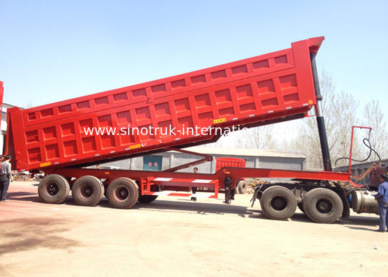 Минировать/конструкции Semi тележка Tipper трейлера