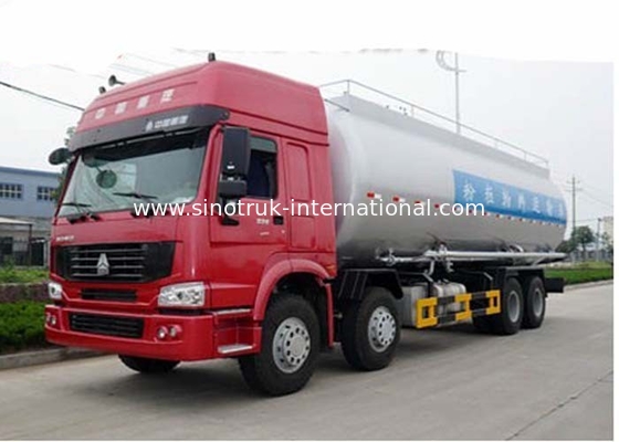 Напудрите материальную навальную тележку бака SINOTRUK HOWO 371HP 8X4 RHD 36-45CBM ZZ1317N4667W