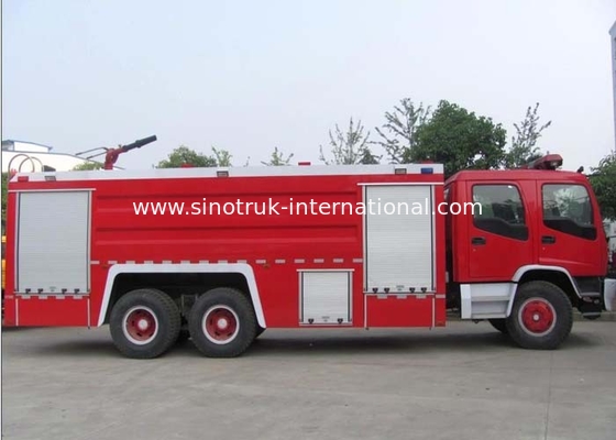 пожарная машина спасения Pumper пены воды 6X4 LHD