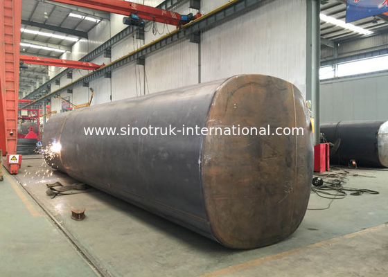 Низкая тележка трейлера расхода топлива 45000-70000Liters Semi/тележка топливного бака