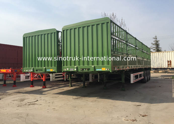 Трейлер CIMC тележки Dropside коммерчески 3 цапфы 30-60 тонн 13-16m