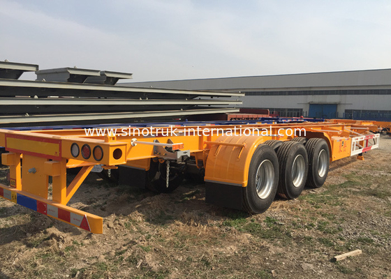 Углерода Mn стальная планшетная Semi тележки тележка трейлера 12600*3000mm Semi