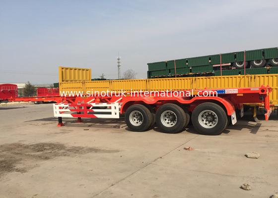 Углерода Mn стальная планшетная Semi тележки тележка трейлера 12600*3000mm Semi