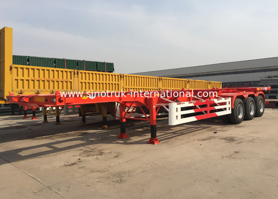 Углерода Mn стальная планшетная Semi тележки тележка трейлера 12600*3000mm Semi