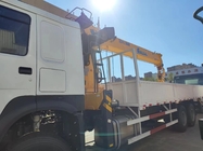 HOWO грузовик монтированные краны оборудование 12 тонн XCMG для подъема 6X4 LHD 400 л.с.
