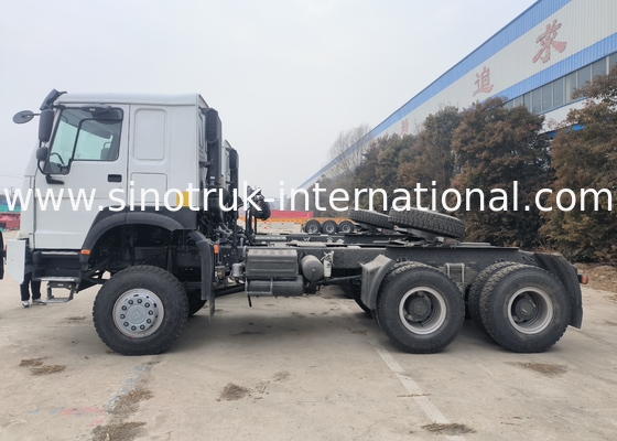 Sinotruk Howo тракторный грузовик Rhd с полным приводом 6 × 6 Weichai 400 л.с. Белый