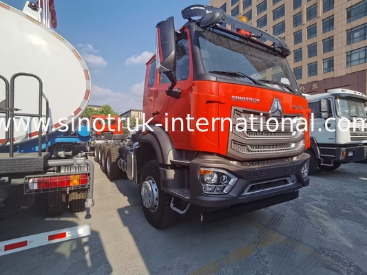 Sinotruk Новый Howo Tipper Dump Truck Шасси Weichai Двигатель 6 × 4 LHD Оранжевый цвет