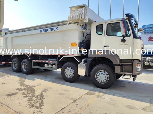 ZZ3317V386JB1R Высокая лошадиная мощность Низкое потребление топлива 380 л.с. Белый грузовик типа U HOWO