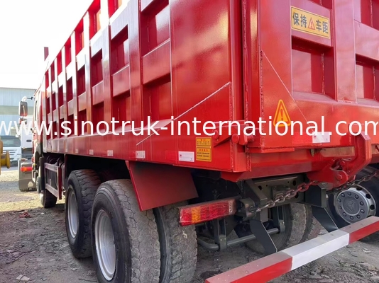 Подержанный Sinotruk Howo 6x4 Дэмп-Трак 371hp Тяжелая работа