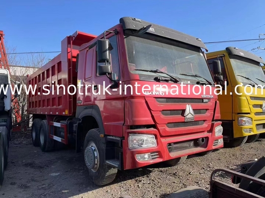 Подержанный Sinotruk Howo 6x4 Дэмп-Трак 371hp Тяжелая работа