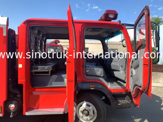 2CBM 4X2 116HP пожарный грузовик сельскохозяйственный пожарный автомобиль грузовик для ландшафтного дизайна