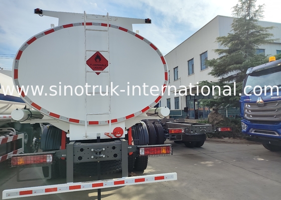 SINOTRUK HOWO Красный 380 л.с. 8×4 12 колес высокомощный нефтяной танк