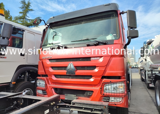 SINOTRUK HOWO Красный 380 л.с. 8×4 12 колес высокомощный нефтяной танк