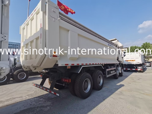 Sinotruk HOHAN Новый HOWO 8X4 Дэмп-Трак 380hp 12 колес Белый H77L ZZ3317V386JB1R U тип