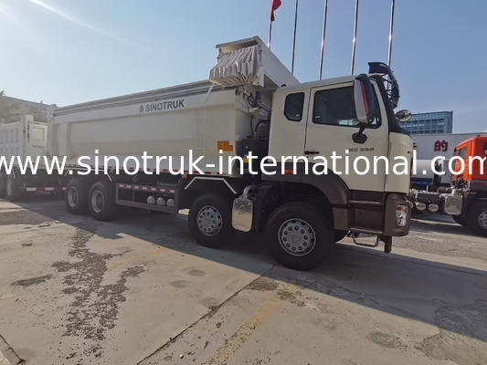 Sinotruk HOHAN Новый HOWO 8X4 Дэмп-Трак 380hp 12 колес Белый H77L ZZ3317V386JB1R U тип