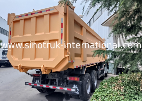 Sinotruk Howo Дэмпер Дэмпер 8 × 4 Lhd 12 колес U-образный корпус Euro 2