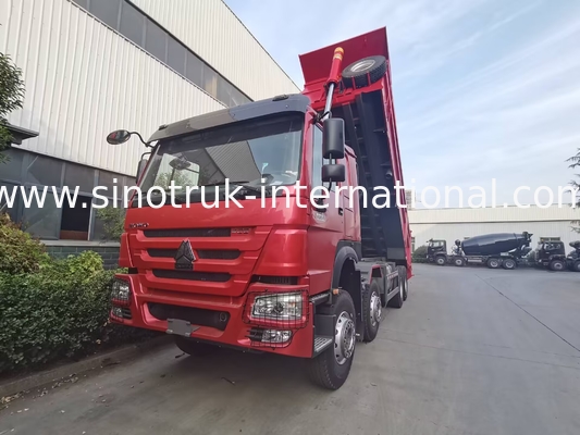 HOWO 12 колес Sinotruk 8X4 Дэмп-Трук 400hp Для добычи полезных ископаемых Контейнер типа LHD U