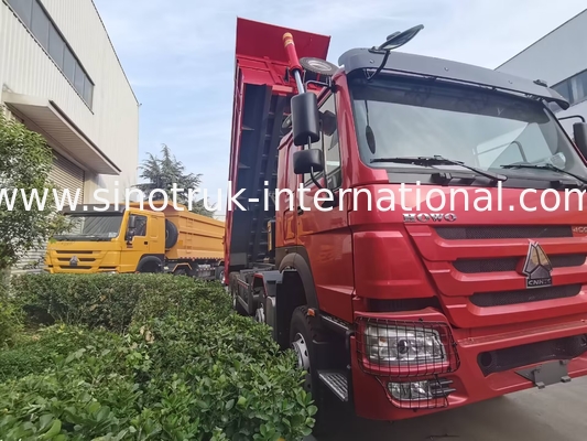 HOWO 12 колес Sinotruk 8X4 Дэмп-Трук 400hp Для добычи полезных ископаемых Контейнер типа LHD U