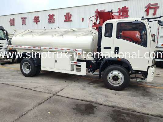 HOWO 4×2 легкий грузовик 5-6CBM LHD 160 л.с.