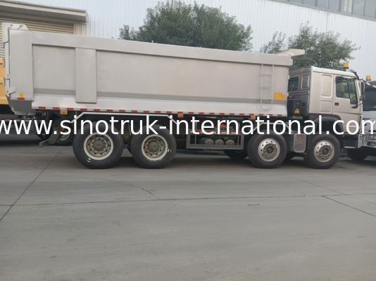 Двигатель с наклоном SINOTRUK HOWO 400HP 12 колес LHD 40Tons 30CBM ZZ3317V3567B1