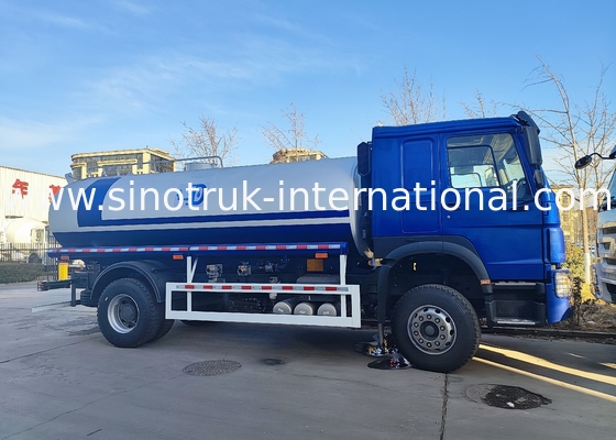 SINOTRUK HOWO 4x2 300 л.с. Синее шасси с 10м3 водонагревателем